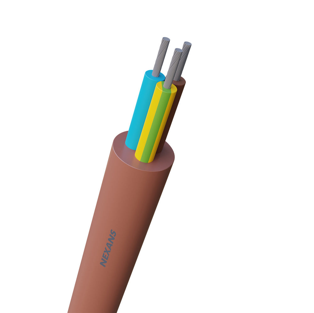 Nexans SIHF 3G1 Câble En Silicone Résistant À La Chaleur - 10009013 [100 Mètres]