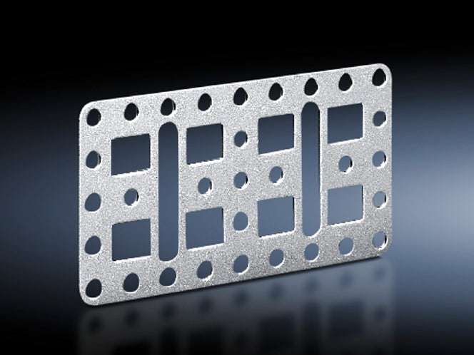 Rittal PS4532 Plaque D'Acier De Fixation - 4532000 [4 Pièces]