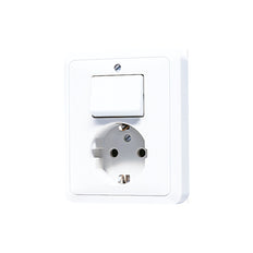 JUNG CD500 Interrupteur Prise Combiné Avec Contact De Terre - 5576EUWW