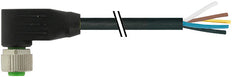 Connecteur De Capteur Femelle M12 Avec Câble PUR De 5M - 7000-12341-6340500