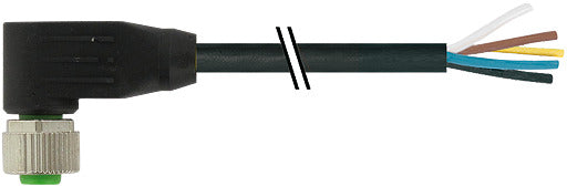 Câble De Capteur M12 4-Pin Femelle 90° PUR 10M - 7000-12341-6341000