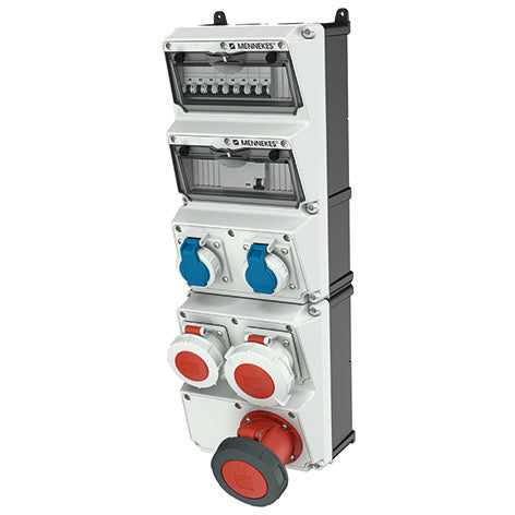 Mennekes Amaxx 5-Modules Prise Industrielle IP67 Combinaison - 950032