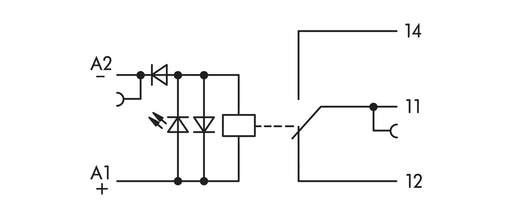 Module De Relais 24 V CC Avec Indicateur De Statut 6mm - 859-304