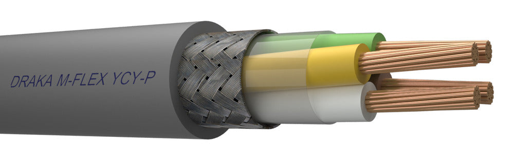 M-Flex YCY-P Shielded Control Cable 3x2x0.5mm2 - 126477 [10 Meters]