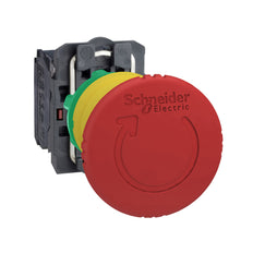 Schneider Electric XB5AS8445 Bouton D'Arrêt D'Urgence 40mm - XB5AS8445
