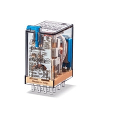 Finder 4CO Relais Industriel 7A 24VDC Avec Test LED - 55.34.9.024.0094