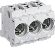 Hager Porte-Fusible 3 Pôles D01 E14 16A 400V Montage Sur Rail DIN - LD047 [3 Pièces]