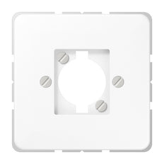 JUNG CD500 Blanc Alpin XLR Couvercle De Connexion De Haut-Parleur - CD568-1WW