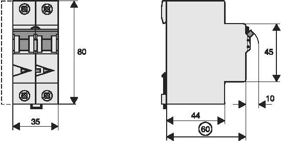 Eaton RCBO Numérique 16A Courbe B 100mA Monophasé - 168281