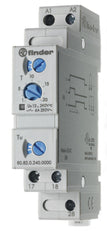 Relais De Minuterie Étoile Delta 24-240V CA/CC 6A Double NO - 80.82.0.240.0000
