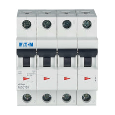 Eaton Faz-C16/4 Disjoncteur MCB 4 Pôles 16A - 279061