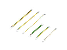 Sangle De Terre M6 200mm 10mm² Ensemble De Câbles - 2565100 [5 Pièces]