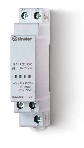 Finder 19.91 Module De Relais De Puissance 16A 12VDC - 19.91.9.012.4000