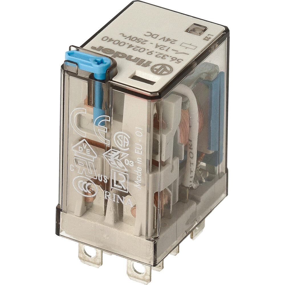 Finder 56.32 Relais De Puissance Industriel 12A 24VDC 2CO - 56.32.9.024.0040