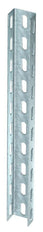 Perforated U Support Steel Profile 50x30x500mm Galvanized - 6342308