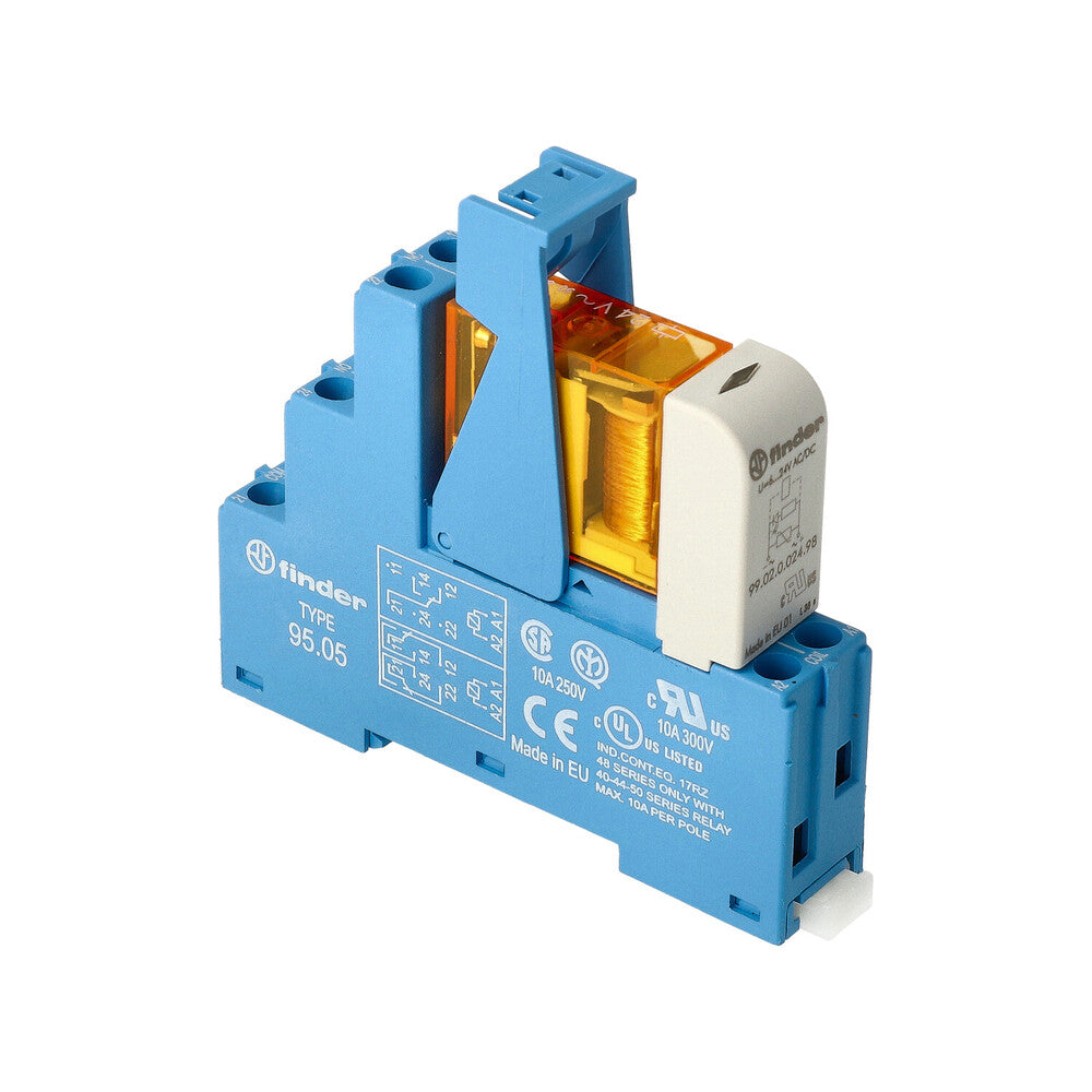 Finder 48.52 Module De Relais D'Interface 2CO 8A 24VAC - 48.52.8.024.0060