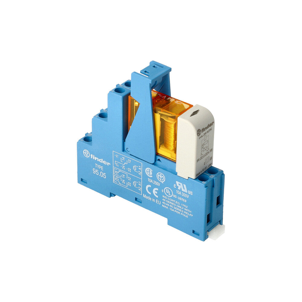 Finder 48.52 Module De Relais D'Interface 2CO 8A 24VAC - 48.52.8.024.0060