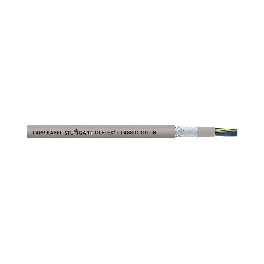 ÖLFLEX Classic 110 CH Câble De Contrôle Blindé 2x0.5 - 10035030 [10 Mètres]