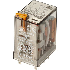 Finder 55.32 Relais Industriel 2CO 10A 24VAC Avec Touche Test - 55.32.8.024.0040