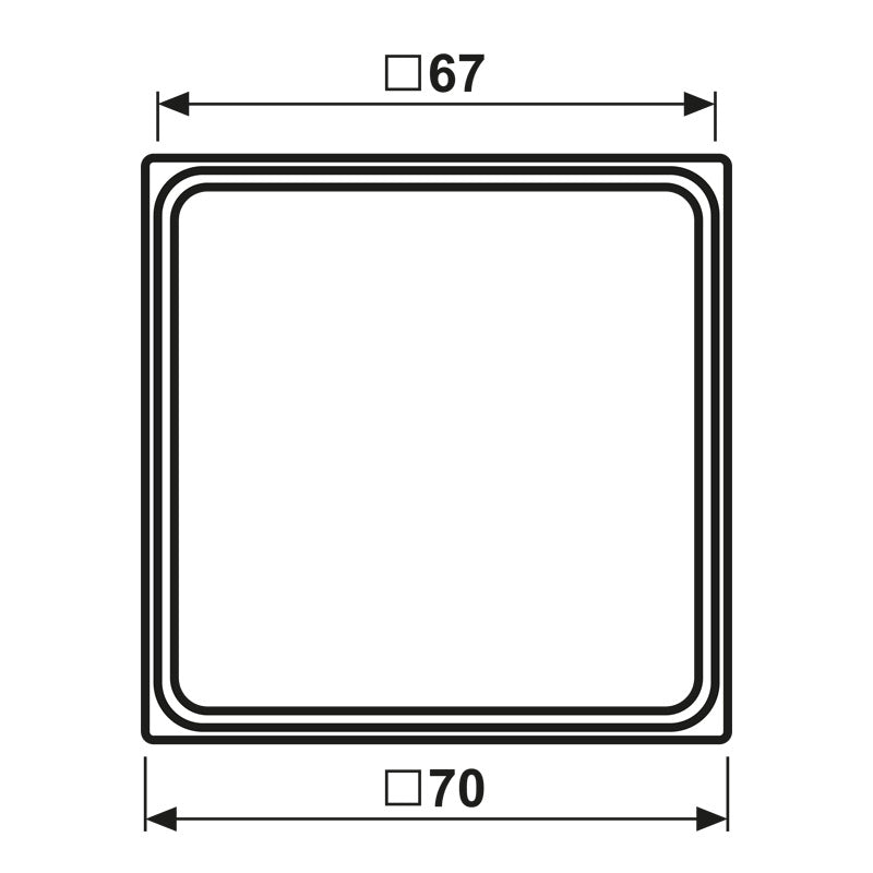 Jung LS990 Blanc Alpin Fixation CD500 - LS981ZWW [2 Pièces]