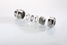 Pflitsch EMC Passe-Câble M63 Laiton Nickelé - 2637551S21