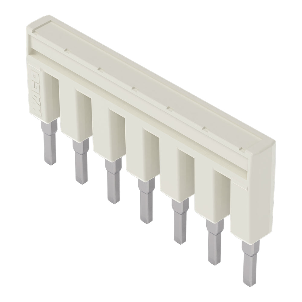 Wago Connecteur De Pont Isolé À 7 Voies Gris Clair - 2002-407 [5 Pièces]