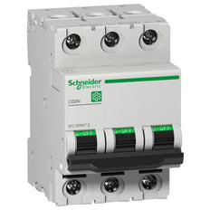 Schneider Multi9 C60N 3P 6A C-Courbe MCB Disjoncteur - M9F11306