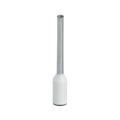 Phoenix Contact Ferrule Blanche 0.5mm² 12mm Longueur - 3200506 [100 Pièces]