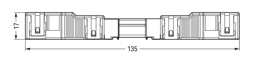 Wago Winsta Midi 770-315 Connecteur 5 Pôles Avec Protection Contre La Traction - 770-315