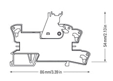 Wago 12 V CC Double Changement Relais Module - 788-311