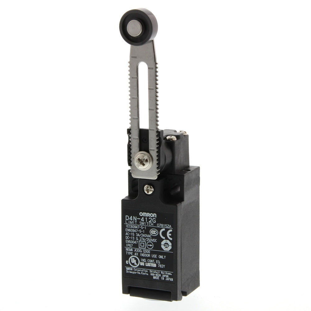 Omron D4N Interrupteur De Limite À Levier Roulant Réglable - D4N 0065E