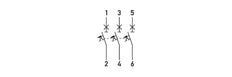 Disjoncteur Doepke DLS 6i 32A 3-Poles 10kA C-Courbe - 09916296