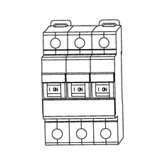 Doepke DLS 6i 32A 3-Pole Circuit Breaker 10kA C-Curve - 09916296