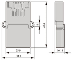 Eaton Smartwire-Dt Bus De Terminaison Rc8-10 - 116020