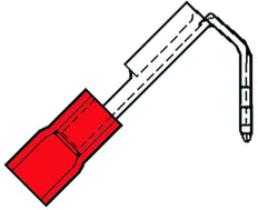 Connecteur À Fourche Femelle Isolé 6.3mm SuperPidg - 151100 [100 Pièces]