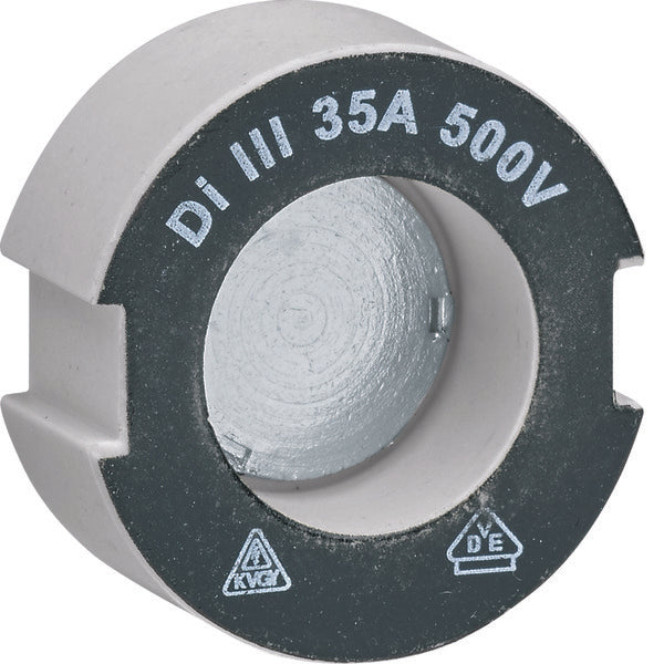 Hager Le33P35 Push-In Jauge Vis Diii 35A Céramique - Le33P35 [5 Pièces]