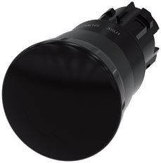 Siemens SIRIUS ACT Bouton Poussoir Champignon Noir De 40mm - 3SU10001HB100AA0
