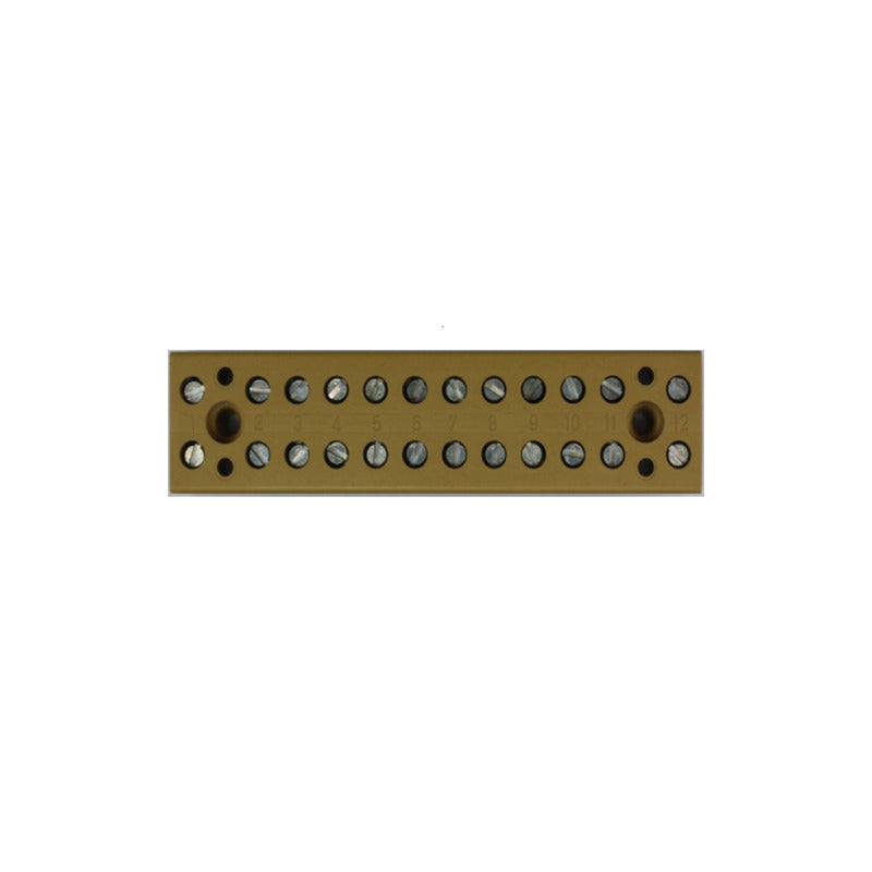 Barre De Connexion À 12 Pôles 4mm² 400V Connexion À Vis - 0625320000