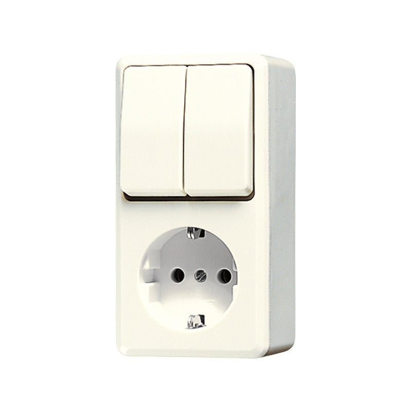 Jung Ap600 Interrupteur Prise Combiné En Saillie - 675A