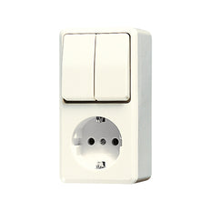 Jung Ap600 Interrupteur Prise Combiné En Saillie - 675A