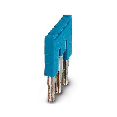 Phoenix Contact Pont Enfichable 3 Pôles 5.2mm Bleu - 3036880 [10 Pièces]