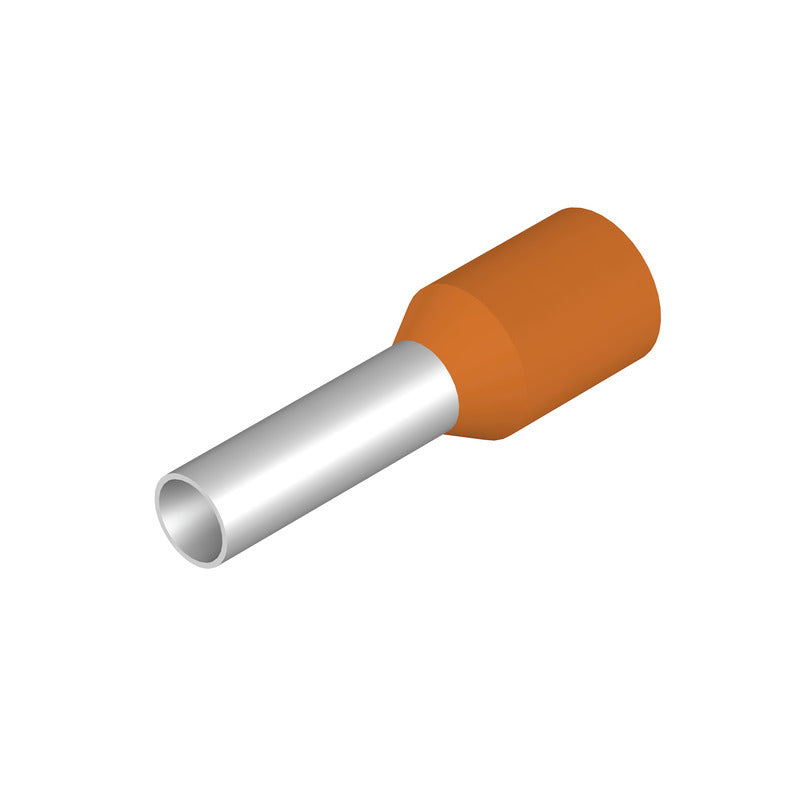 Ferrule De Fil Orange 4mm² Terminal Isolé - 9021100000 [500 Pièces]