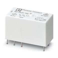Relais De Puissance Miniature Phoenix Contact 24 V CC Double Contact - 2961192 [2 Pièces]