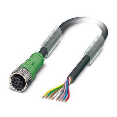 Câble De Capteur M12 8 Broches 10M Avec Prise Droite - 1520372