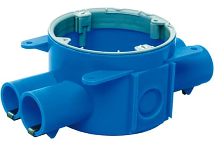 Boîte De Jonction 50 Mm Avec Double Entrée De 16 Mm Et 19 Mm - 7126.110 [2 Pièces]
