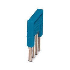 Phoenix Contact Pont Enfichable 4 Pôles 3.5mm Bleu - 3213109 [5 Pièces]