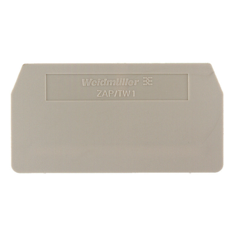 Plaque De Fin De Séparation De Bornier Weidmuller ZAP/TW - 1608740000 [10 Pièces]
