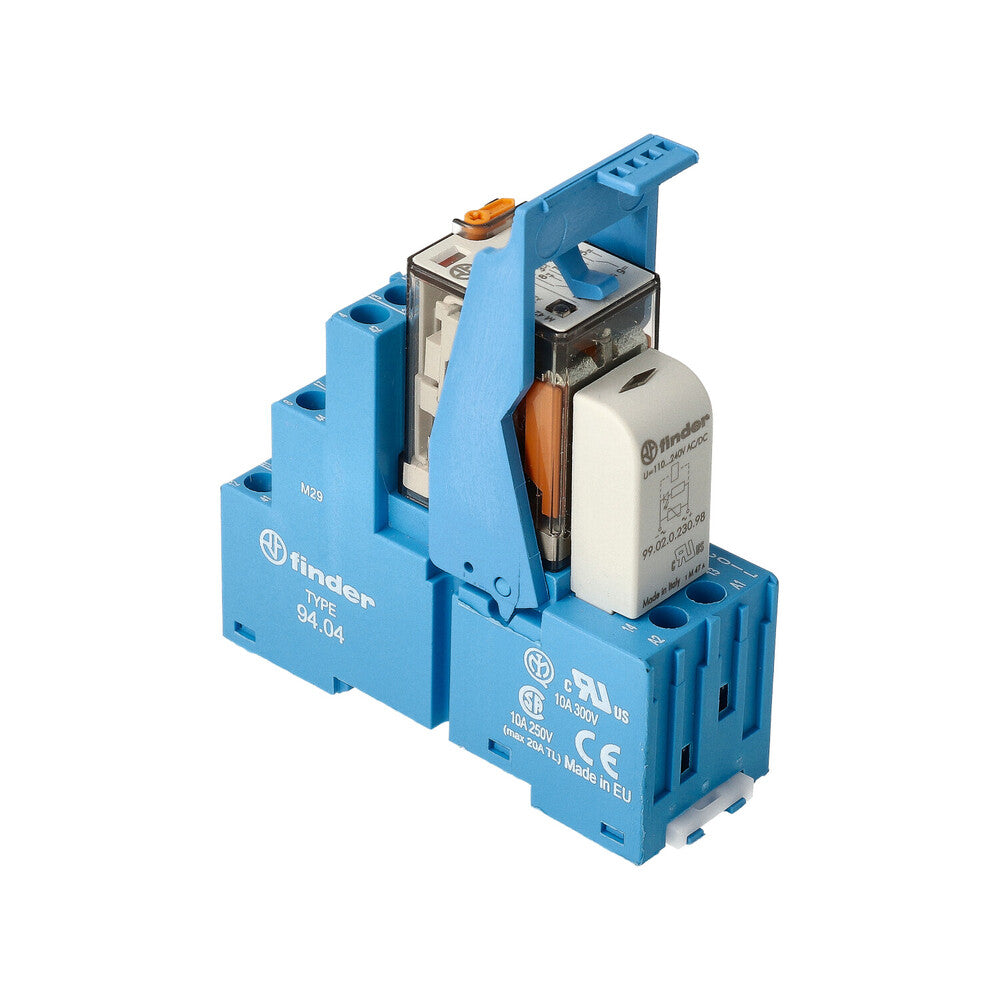 Finder Relais D'Interface 4CO 7A 230VAC Avec LED - 58.34.8.230.0060