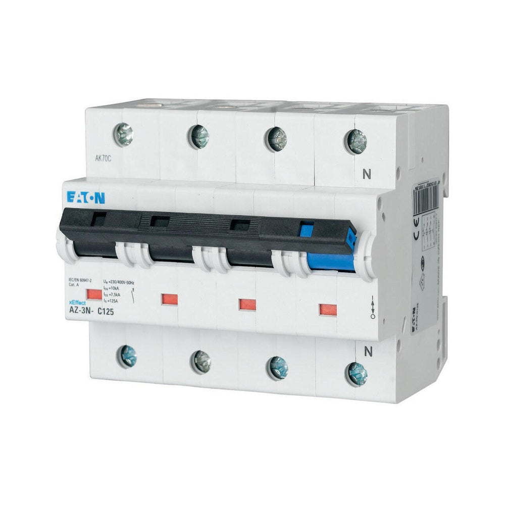 Eaton 80A 3P+N Disjoncteur C-Caractéristique 25kA - 211803