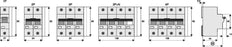 Eaton 100A Disjoncteur Monopolaire C-Caractéristique 20kA - 211804